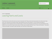 Tablet Screenshot of johnlamont.com